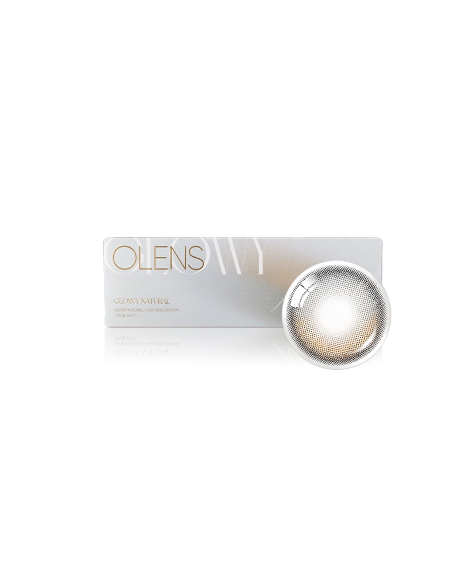 OLENS Glowy Natural Mocha Brown (1 Day, 20 lens/box) - OLENS - lenscottage