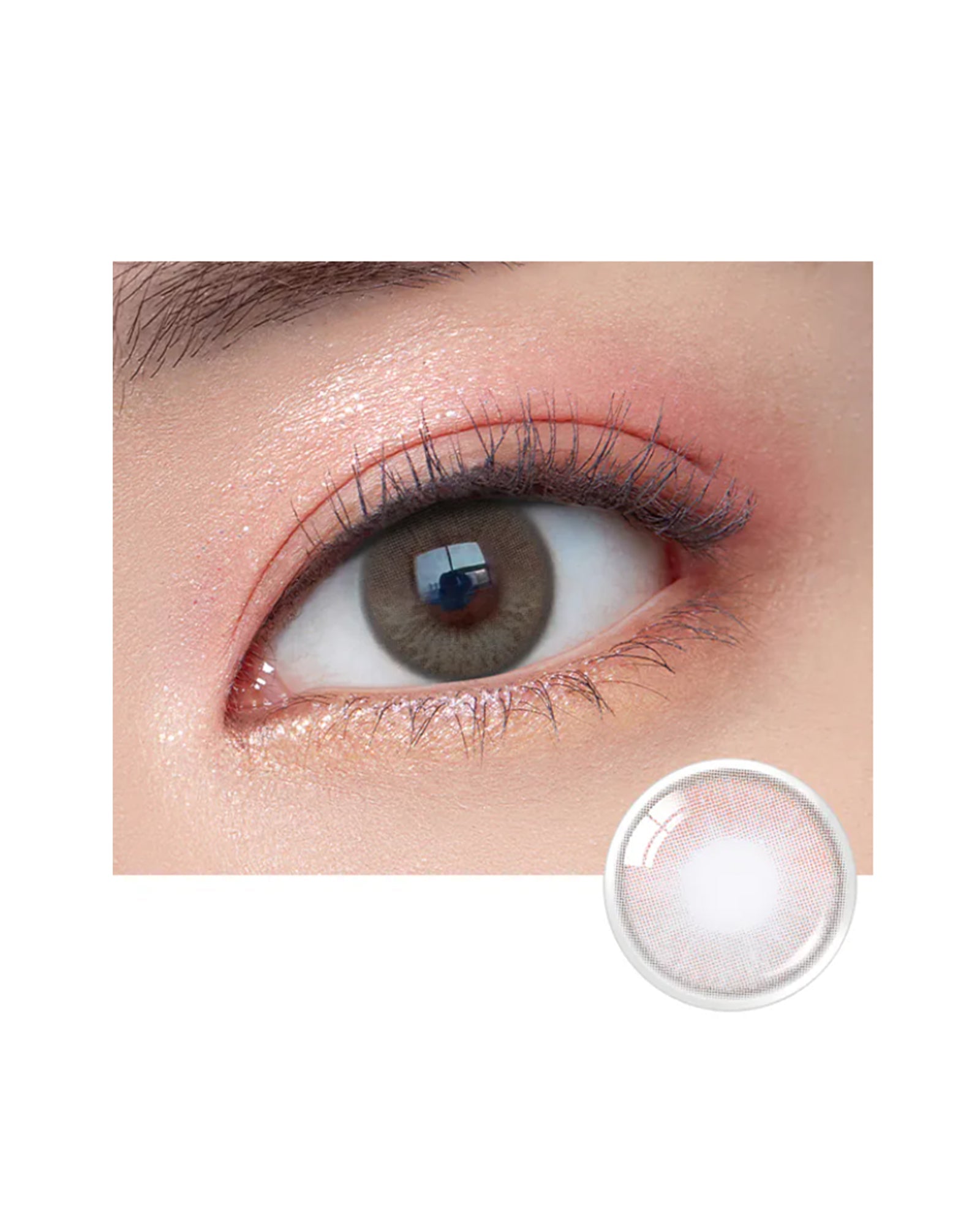 OLENS Moonrise Dew Gray (1 Month, 2 lens/box) - OLENS - lenscottage