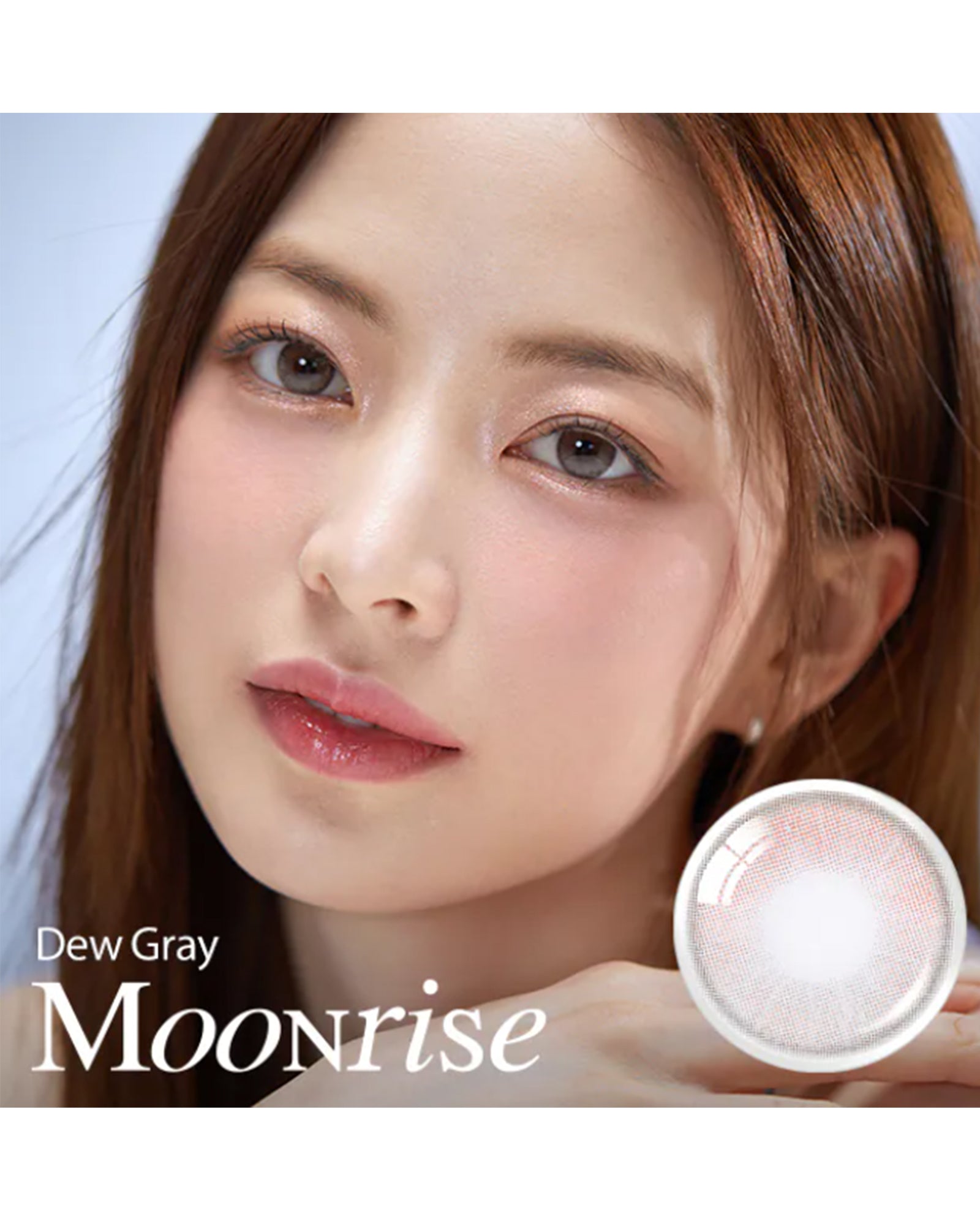 OLENS Moonrise Dew Gray (1 Month, 2 lens/box) - OLENS - lenscottage