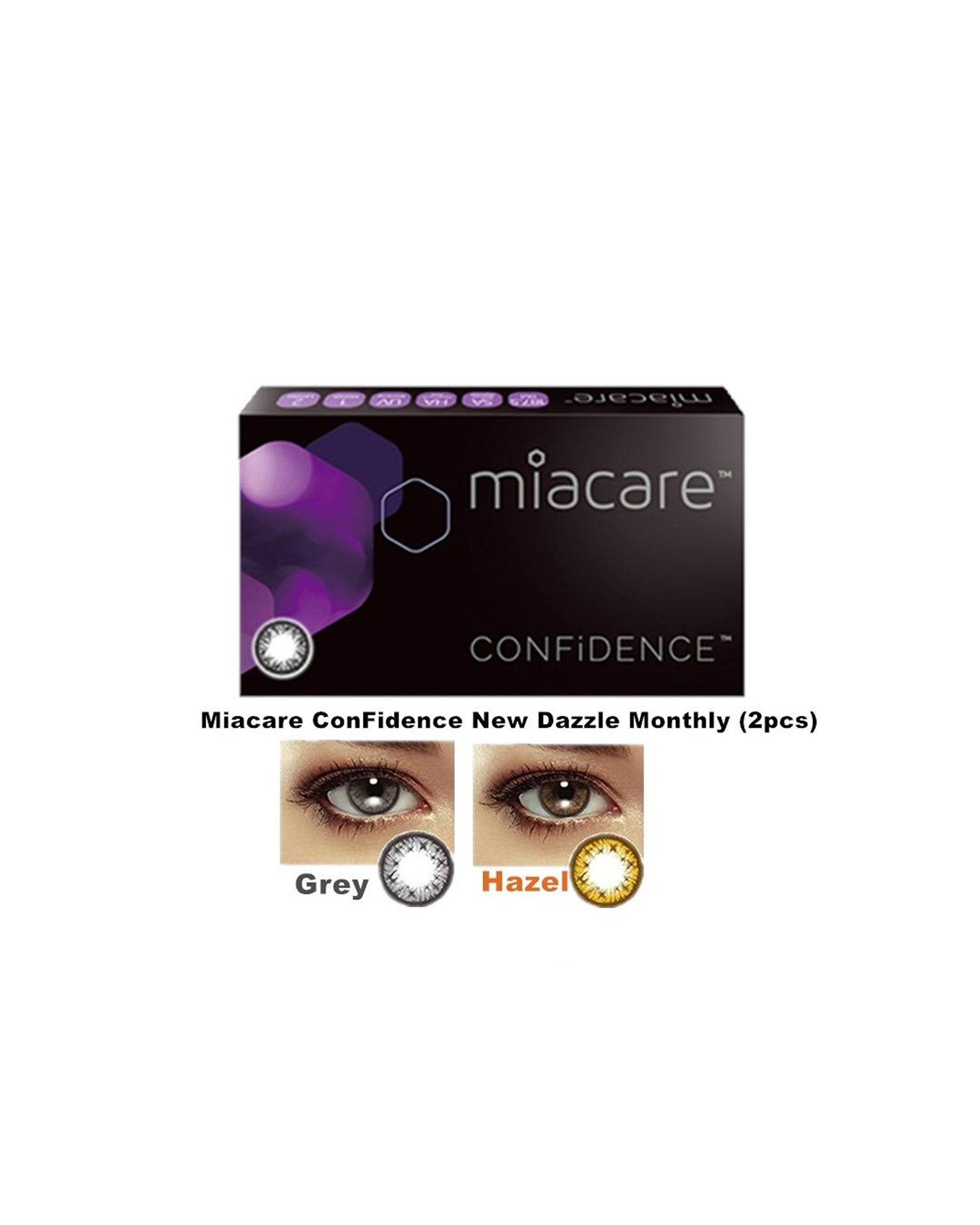 [Package] miacare CONFiDENCE Monthly x 4 Boxes - miacare™ - lenscottage